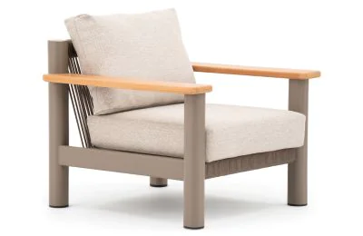 Maze - Sicily Rope Weave Armchair - Café